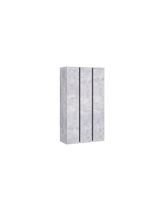 Шкаф Дели 3 цемент светлый 120x55x230 см Ивару