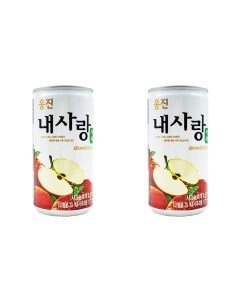 Напиток сокосодержащий яблоко 2 шт по 180 мл Woongjin