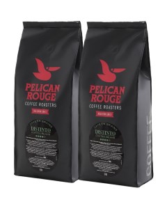 Кофе в зернах DISTINTO набор из 2 шт по 1 кг Pelican rouge