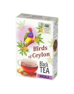 Чай черный Масала листовой 75 г Птицы цейлона