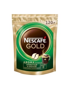 Кофе Gold Aroma Intenso растворимый 120 г Nescafe
