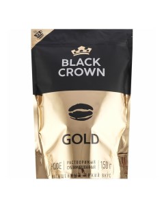 Кофе растворимый сублимированный 150 г Black crown