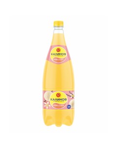 Газированный напиток Калинов Лимонад крем сода 1 5 л Калиновъ
