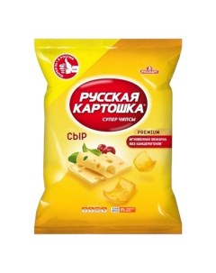 Картофельные чипсы со вкусом сливочного сыра 75 г Русская картошка