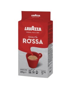 Кофе молотый Qualita Rossa комплект 5 шт 250 г вакуумная упаковка 3580 Lavazza