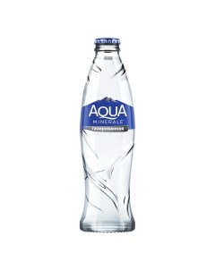 Вода питьевая газированная 0 26 л Aqua minerale