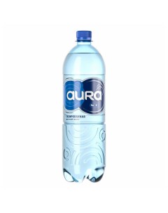 Вода питьевая газированная 1 5 л Aura