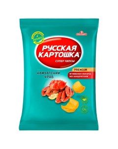 Чипсы картофельные краб 190 г Русская картошка