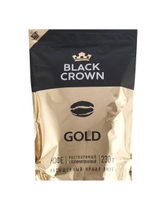 Кофе растворимый 230 г Black crown