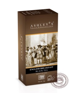 Чай ASHLEY S Англиский завтрак 3 упаковки по 25 шт Ashley's