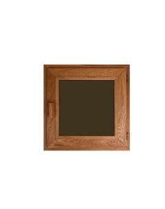 Окно деревянное WO16 500x500 мм Woodson