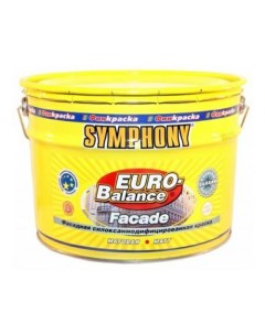 Краска силоксанмодифицированная Euro Balance Facade Siloxan LC 0 9 л Symphony