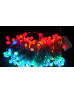 Световая гирлянда новогодняя Шарики Э221401B 1 5 м разноцветный RGB Морозко