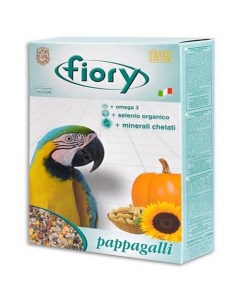 Сухой корм для попугаев Pappagalli 2 1 кг Fiory
