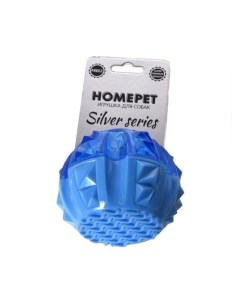 Игрушка для собак Silver Series Кристалл охлаждающий синяя 8 5х8 5х7 см Homepet