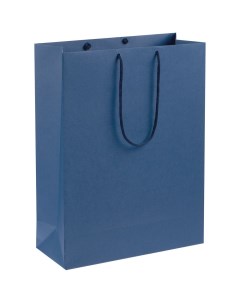 Пакет подарочный бумажный Porta XL синий 30х40х12 см Nobrand