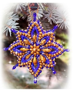 Набор для вышивания хрустальными бусинами Рождественская звезда Шарлотта Образа в каменьях