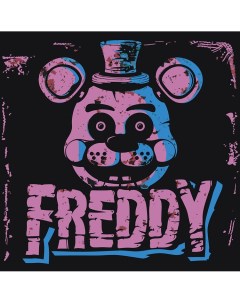 Картина по номерам Фнаф Five nights at Freddy s Фредди 40x40 Цветное