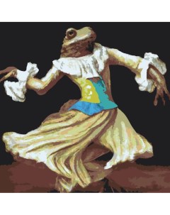 Картина по номерам Танец лягушки Цветное