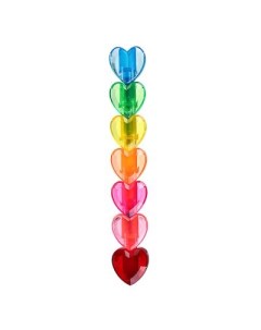 Набор маркеров выделителей в форме сердца 6 цветов 1 колпачок након 3мм П Clipstudio