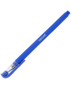 Ручка гелевая Velvet синяя толщина линии 0 5 мм Berlingo
