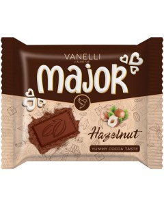 Шоколад молочный Major с ореховым кремом 70 г Vanelli