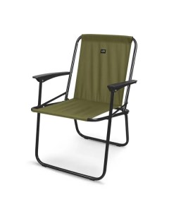 Кресло складное 60 5x58x75 см сталь цвет хаки Без бренда