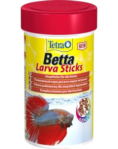 Betta LarvaSticks корм для рыб в виде плавающих палочек 100 мл Tetra