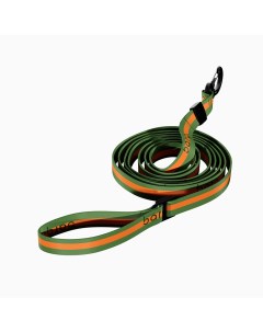 Поводок для собак Stripes Sling Long Green Mandarin 5 м зелено оранжевый Barq