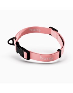 Ошейник для собак Stripes Biothane Tender XS S обхват шеи 22 34 см нежный розовый Barq