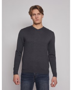 Пуловер с V образным вырезом Zolla