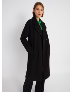 Длинное пальто без утеплителя на кнопках с рукавами реглан и поясом Zolla