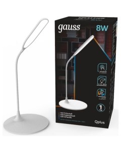 Настольная лампа GTL502 белый Gauss