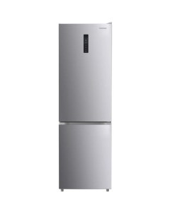 Холодильник двухкамерный SCC356 серебристый Sunwind