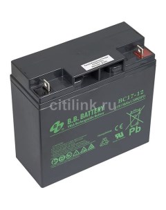 Аккумуляторная батарея для ИБП BC 17 12 12В 17Ач Bb