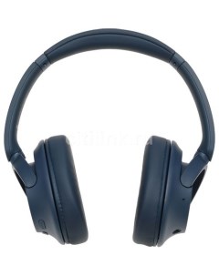 Наушники WH CH720N Bluetooth 3 5 мм накладные синий Sony