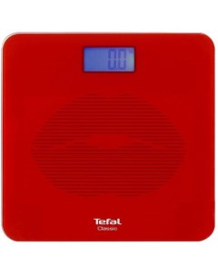 Напольные весы PP1538V0 до 160кг цвет красный Tefal