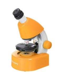 Микроскоп Micro Solar световой оптический биологический 40 640x на 3 объектива оранжевый Discovery