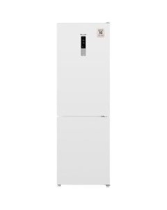 Холодильник двухкамерный WRK 1850 D Full NoFrost White Glass Full No Frost белое стекло Weissgauff