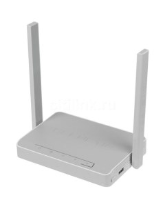 Wi Fi роутер DSL N300 VDSL2 ADSL2 белый Keenetic
