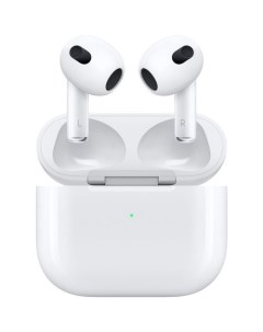 Наушники AirPods 3 A2565 A2564 A2566 MagSafe Bluetooth вкладыши белый Apple