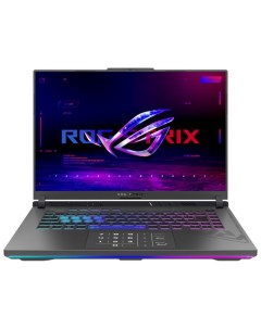 Ноутбук ROG Strix G16 G614JI N4104 Core i9 13980HX 32Gb 1Tb SSD 16 WQHD NV RTX4070 8Gb DOS Grey Asus