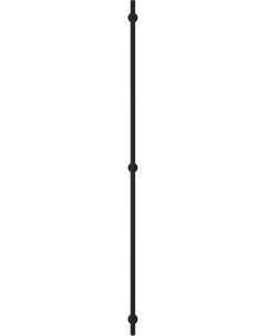 Полотенцесушитель электрический Аскет 165 см черный матовый Сунержа
