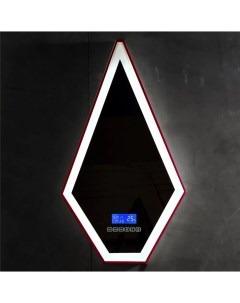 Зеркало Stein с подсветкой красный Abber