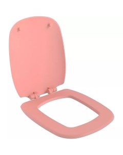 Крышка сиденье Diamond с микролифтом розовый матовый Ambassador