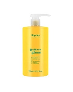 Блеск шампунь для волос Brilliants gloss 750 0 Kapous