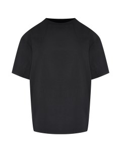 Черная футболка с лого на спине 5preview