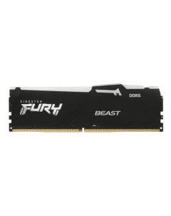 Модуль памяти DDR5 8GB KF552C36BBEA 8 Beast Black RGB EXPO 5200MHz CL36 1RX16 1 25V 16Gbit Kingston fury