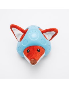 Игрушка для собак Лисенок в шлеме 8 8х8х12 см Rurri