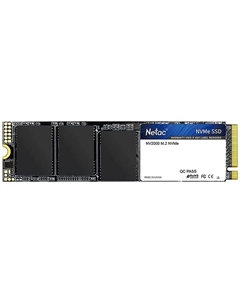 Внутренний SSD-накопитель 1024Gb Netac NV2000 NT01NV2000-1T0-E4X M.2 2280 PCIe NVMe 3.0 x4